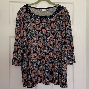 Kim Rogers Curvy 2X Top